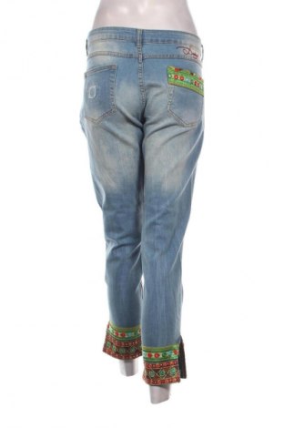 Дамски дънки Desigual, Размер XL, Цвят Син, Цена 75,00 лв.