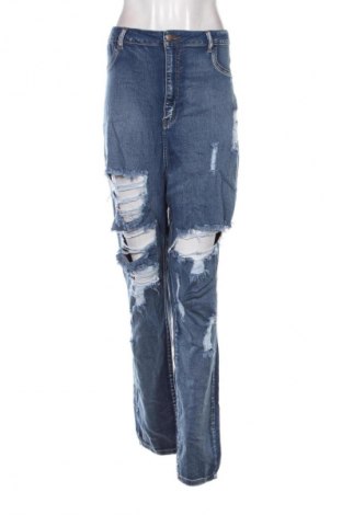 Blugi de femei Fashion nova, Mărime 3XL, Culoare Albastru, Preț 158,99 Lei