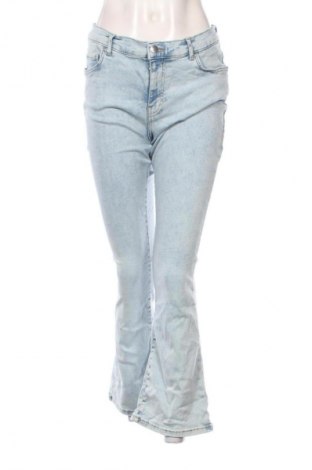 Damskie jeansy Flare, Rozmiar L, Kolor Niebieski, Cena 95,99 zł