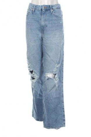 Blugi de femei H&M, Mărime L, Culoare Albastru, Preț 158,99 Lei