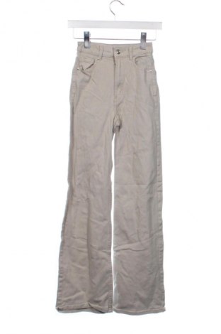 Blugi de femei H&M Divided, Mărime XXS, Culoare Bej, Preț 100,99 Lei