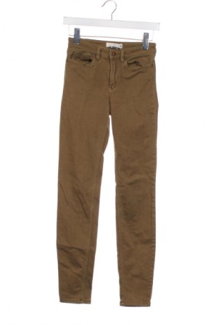Dámské džíny  H&M L.O.G.G., Velikost XS, Barva Zelená, Cena  367,00 Kč