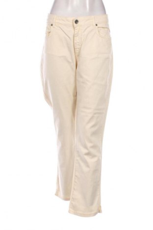 Damen Jeans Leara Woman, Größe XL, Farbe Ecru, Preis 15,00 €