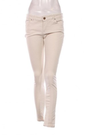 Damskie jeansy Massimo Dutti, Rozmiar L, Kolor Beżowy, Cena 172,41 zł