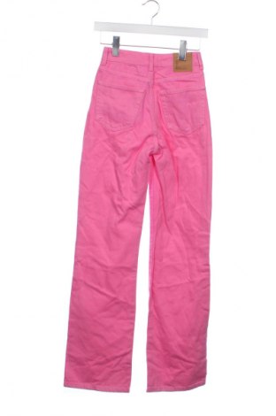 Дамски дънки Never Denim, Размер XXS, Цвят Розов, Цена 16,99 лв.