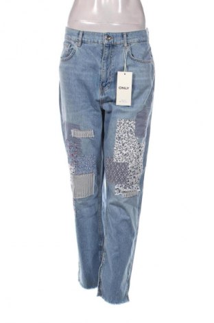 Blugi de femei ONLY, Mărime L, Culoare Albastru, Preț 212,99 Lei