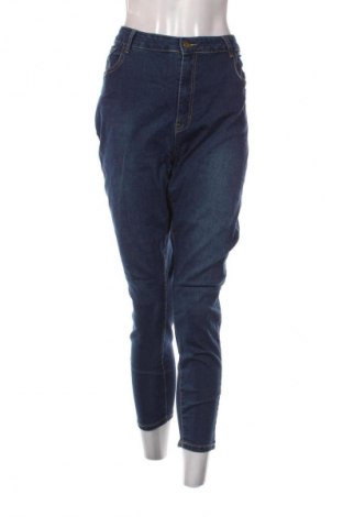 Damskie jeansy SHEIN, Rozmiar 3XL, Kolor Niebieski, Cena 95,99 zł