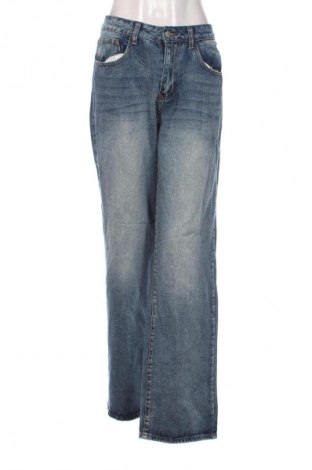Damskie jeansy SHEIN, Rozmiar L, Kolor Niebieski, Cena 95,99 zł