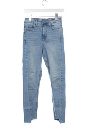 Blugi de femei Stradivarius, Mărime S, Culoare Albastru, Preț 77,17 Lei