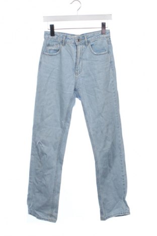 Blugi de femei Stradivarius, Mărime XS, Culoare Albastru, Preț 77,17 Lei