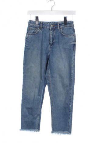Damskie jeansy Topshop Moto, Rozmiar XS, Kolor Niebieski, Cena 94,00 zł