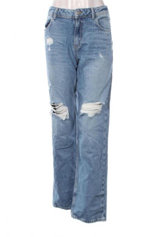 Damskie jeansy Zara, Rozmiar M, Kolor Niebieski, Cena 88,99 zł