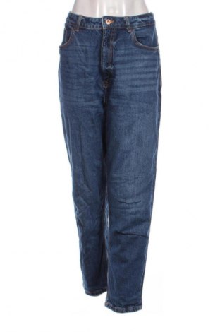 Blugi de femei Zara, Mărime XL, Culoare Albastru, Preț 93,99 Lei