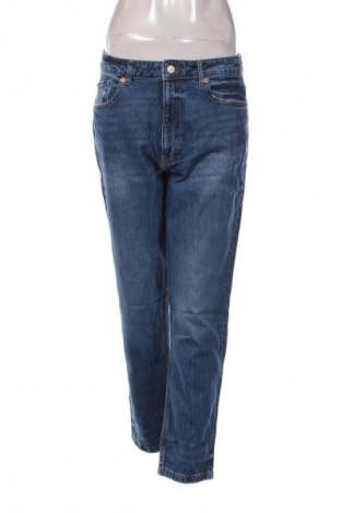 Blugi de femei Zara, Mărime L, Culoare Albastru, Preț 93,99 Lei