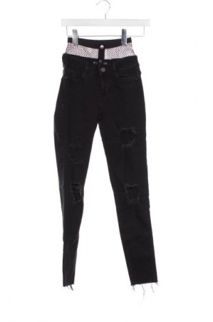 Damskie jeansy Zara, Rozmiar XS, Kolor Czarny, Cena 88,99 zł