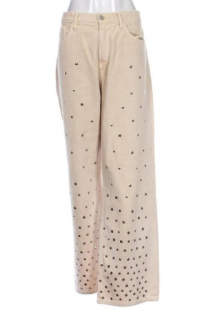Damen Jeans Zara, Größe XL, Farbe Beige, Preis 18,41 €