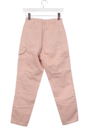 Dámske džínsy  Zara, Veľkosť XS, Farba Popolavo ružová, Cena  13,81 €