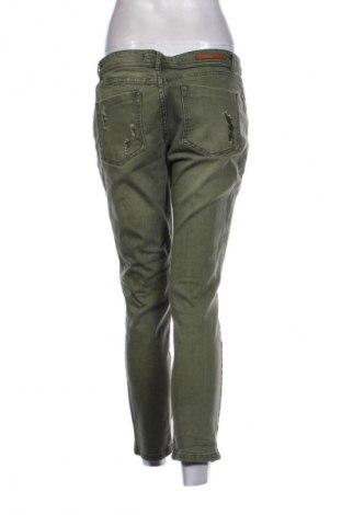 Dámske džínsy  Zara Trafaluc, Veľkosť M, Farba Zelená, Cena  13,81 €