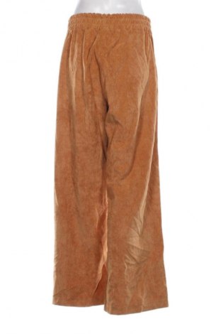 Pantaloni de velvet de femei Unbranded, Mărime L, Culoare Portocaliu, Preț 100,99 Lei
