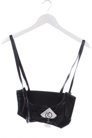 Vestă de femei Bershka, Mărime XS, Culoare Negru, Preț 164,63 Lei