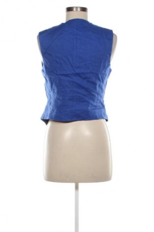 Дамски елек Mango, Размер M, Цвят Син, Цена 26,99 лв.