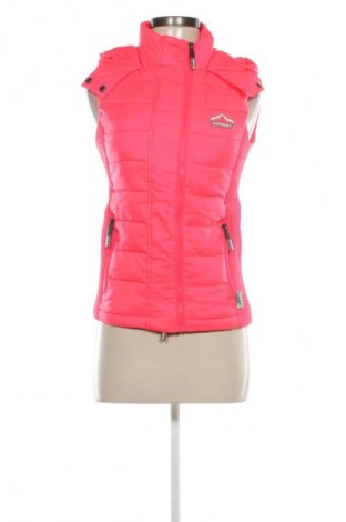 Damska kamizelka Superdry, Rozmiar S, Kolor Różowy, Cena 222,99 zł