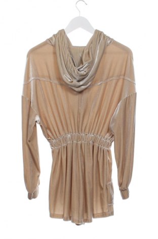 Kurzer Damenoverall Bershka, Größe XS, Farbe Beige, Preis 20,02 €