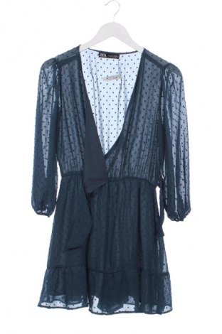 Salopetă scurtă de damă Zara, Mărime S, Culoare Albastru, Preț 89,47 Lei