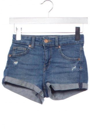 Дамски къс панталон Bershka, Размер XXS, Цвят Син, Цена 19,00 лв.