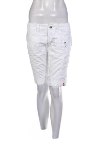 Дамски къс панталон Edc By Esprit, Размер S, Цвят Бял, Цена 33,97 лв.