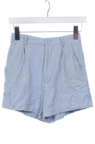 Pantaloni scurți de femei Stradivarius, Mărime XS, Culoare Albastru, Preț 50,00 Lei