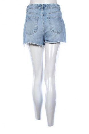 Pantaloni scurți de femei Stradivarius, Mărime M, Culoare Albastru, Preț 51,45 Lei