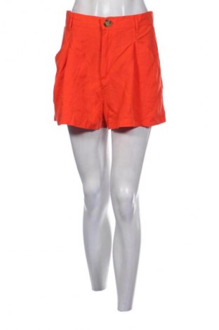 Pantaloni scurți de femei Zara, Mărime M, Culoare Portocaliu, Preț 42,99 Lei