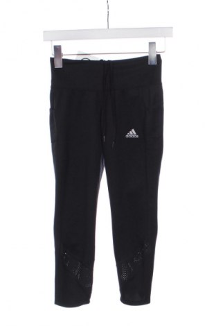 Γυναικείο κολάν Adidas, Μέγεθος XS, Χρώμα Μαύρο, Τιμή 17,39 €