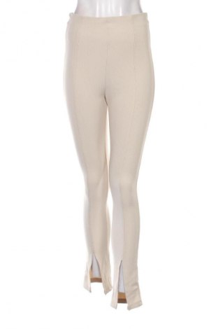 Damskie legginsy Stradivarius, Rozmiar M, Kolor Beżowy, Cena 85,99 zł