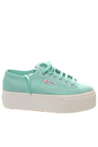 Дамски обувки Superga, Размер 38, Цвят Зелен, Цена 142,99 лв.