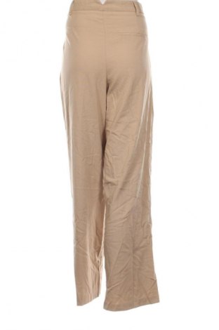 Pantaloni de femei Bershka, Mărime M, Culoare Bej, Preț 100,99 Lei