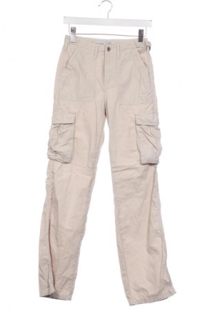 Damenhose Bershka, Größe XXS, Farbe Beige, Preis € 18,18