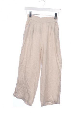 Dámské kalhoty  H&M, Velikost XS, Barva Krémová, Cena  366,00 Kč