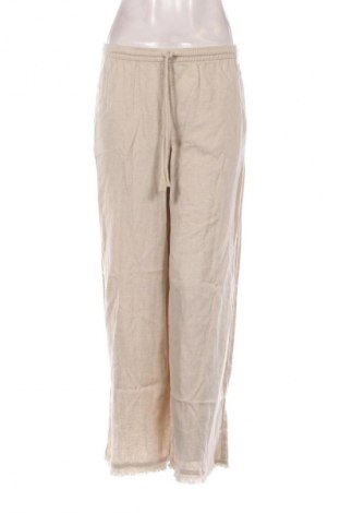 Pantaloni de femei H&M Divided, Mărime S, Culoare Ecru, Preț 121,05 Lei