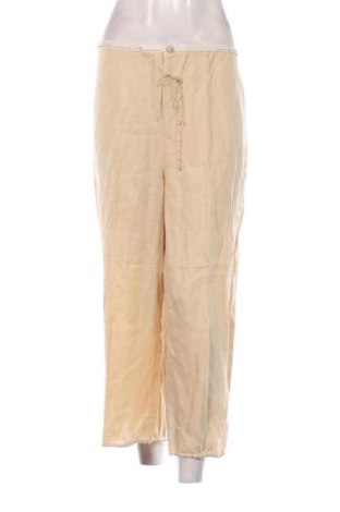 Pantaloni de femei Henry Cotton's, Mărime 3XL, Culoare Ecru, Preț 164,63 Lei