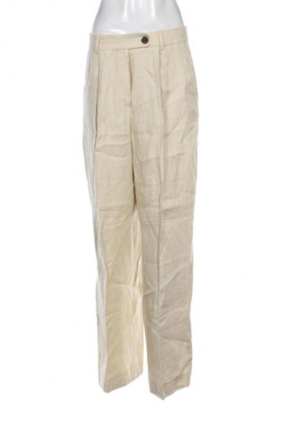 Pantaloni de femei Massimo Dutti, Mărime M, Culoare Galben, Preț 163,00 Lei
