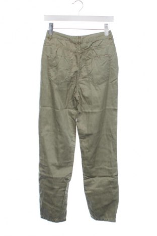 Pantaloni de femei Massimo Dutti, Mărime XS, Culoare Verde, Preț 164,63 Lei