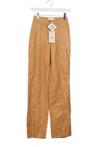 Pantaloni de femei Meshki, Mărime XS, Culoare Galben, Preț 322,99 Lei