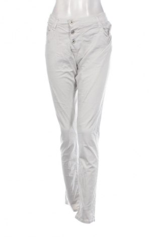 Pantaloni de femei Please, Mărime XL, Culoare Ecru, Preț 86,99 Lei