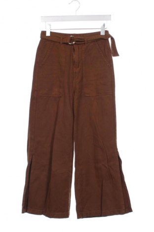 Pantaloni de femei SHEIN, Mărime XS, Culoare Maro, Preț 76,32 Lei