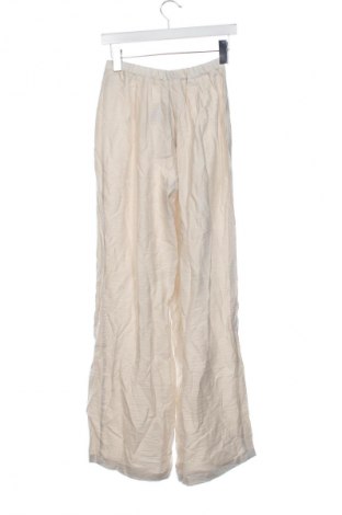 Damskie spodnie Stradivarius, Rozmiar XS, Kolor Beżowy, Cena 150,99 zł