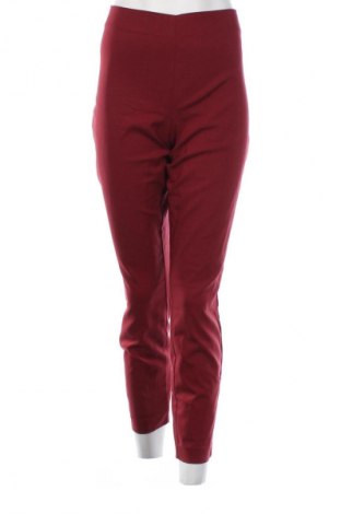 Pantaloni de femei Tchibo, Mărime XL, Culoare Roșu, Preț 76,30 Lei