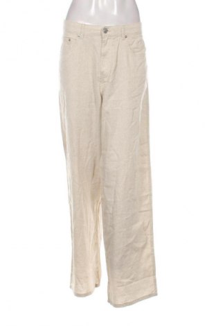 Női nadrág Weekday, Méret XL, Szín Bézs, Ár 25 069 Ft