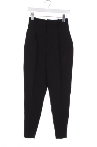 Дамски панталон Zara, Размер XS, Цвят Черен, Цена 27,99 лв.
